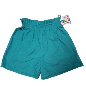 DEADSTOCK 80s Kids Count high rise shorts . youth L / 14